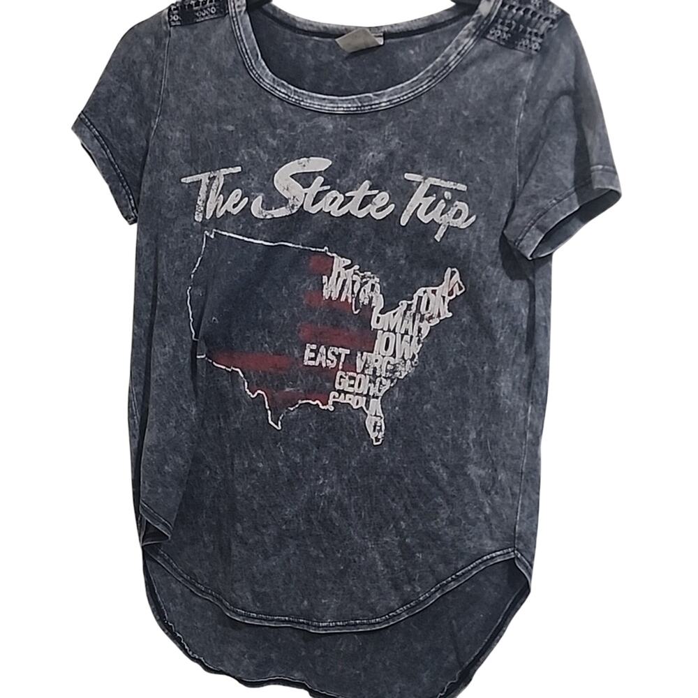 American Age Tee The State Trip Gray Size XS